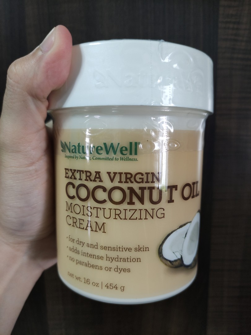 Personal Care Coconut Oil Moisturizing Cream NatureWell Extra Virgin Coconut Oil Moisturizing Cream, Beauty