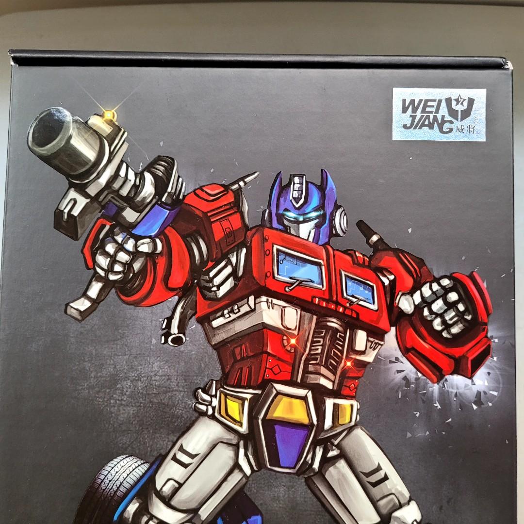 New alloy modified MPP-10 G1 optimus prime deformation toy box 