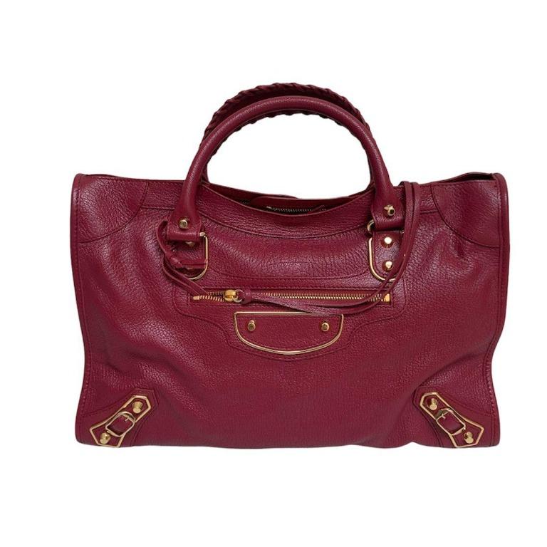 Balenciaga rouge grenat clearance