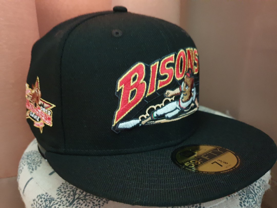 New Era SP Exclusive Black Corduroy Buffalo Bisons 59Fifty Mens