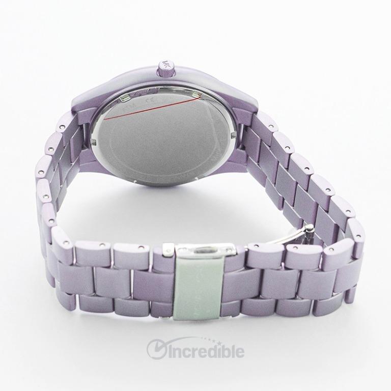 Purple michael sales kors watch women's