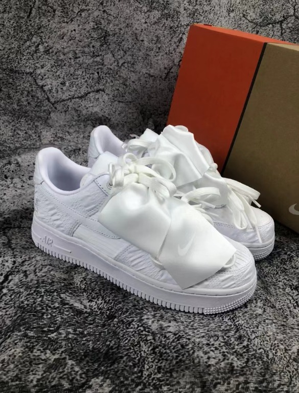 wmns air force 1 07 lx white bow