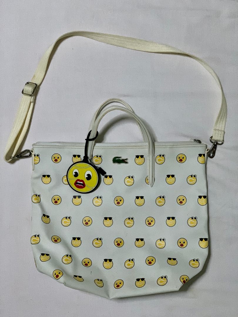 Original Lacoste x Yazbukey Edition Tote Bag, Women's Fashion, Bags