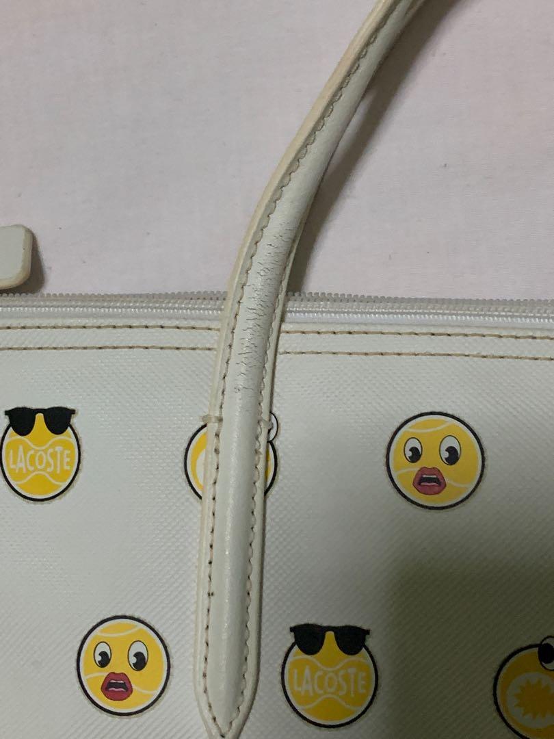 Original Lacoste x Yazbukey Edition Tote Bag, Women's Fashion, Bags