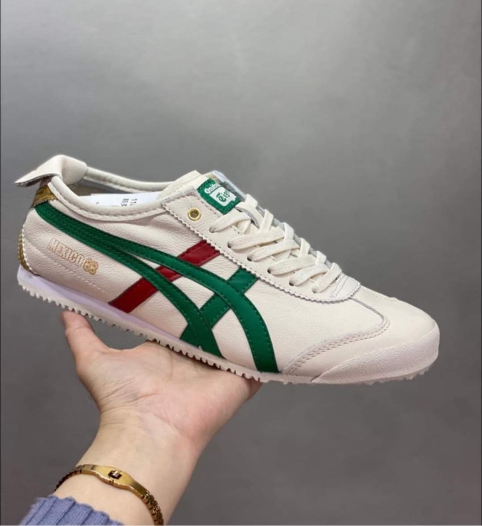 Onitsuka tiger mexico 66 green red discount