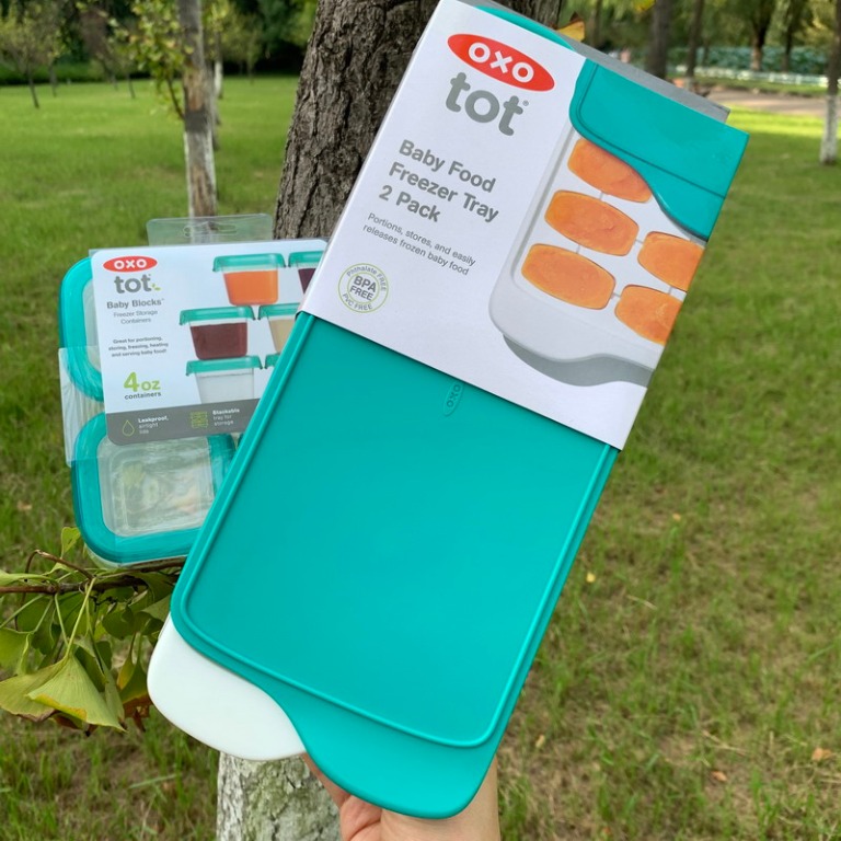 OXO Ice Cube Tray/Mould Puree Feeding Weaning BLW, Babies & Kids