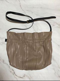 Parfois Pleated Bucket Bag