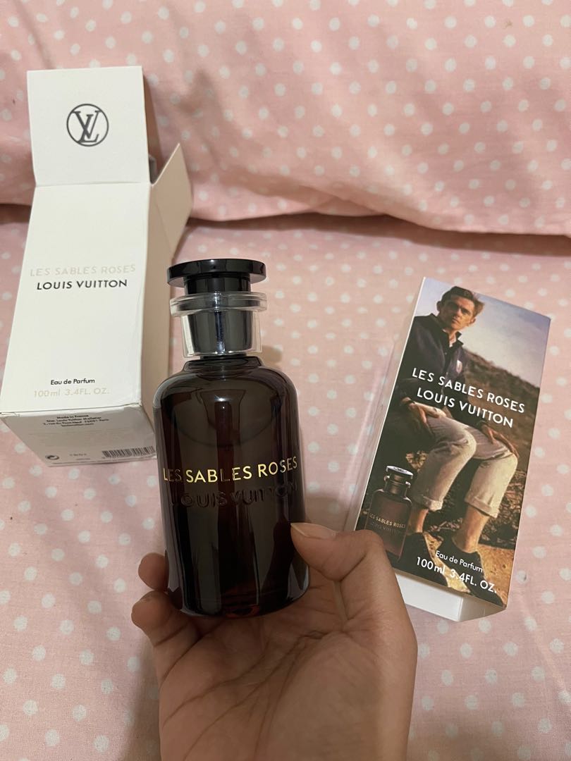 LV Les Sables Roses Unisex 100ml by LOUIS VUITTON Original Tester Eropa  (NEW FULL BOX TANPA TUTUP), Kesehatan & Kecantikan, Parfum, Kuku & Lainnya  di Carousell