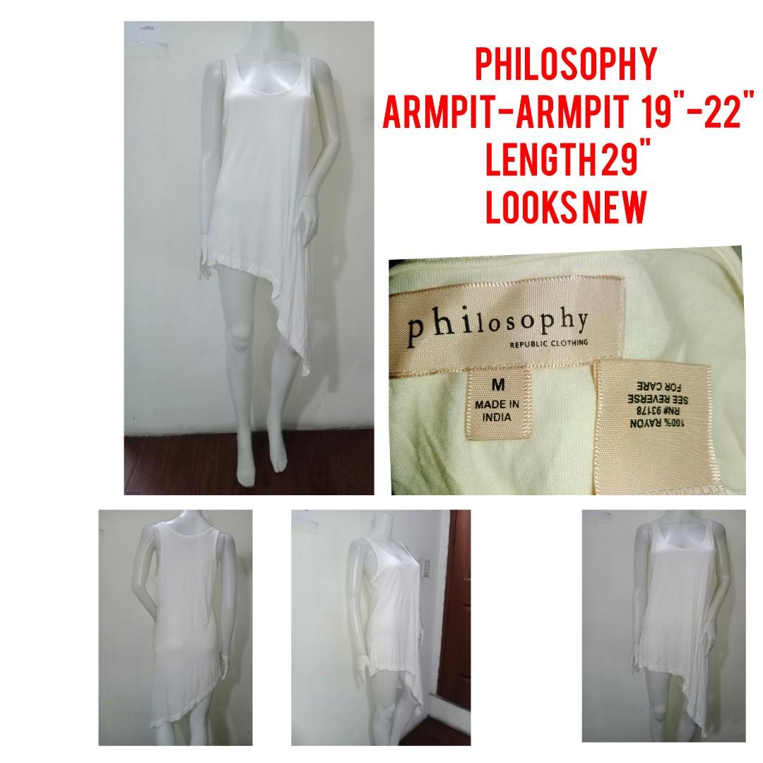Philosophy Asmmetrical Sleeveless 