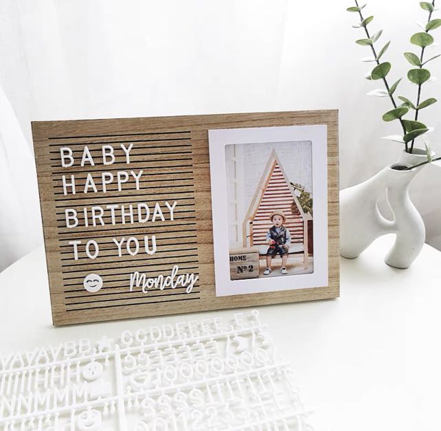 Photo frame letterboard, Hobbies & Toys, Stationery & Craft, Craft