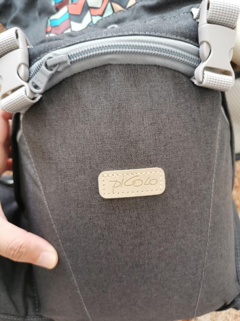 PICOLO 6WAY HIP SEAT CARRIER MESH WITH COVER, Babies & Kids, Going Out