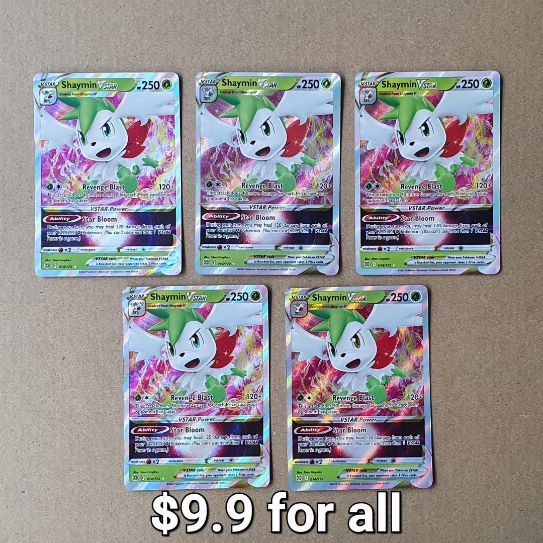 Pokémon Trading Card Games: Shaymin Vstar Premium Collection