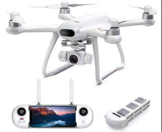 Potensic Dreamer Drone with Camera for Adults 4K 31Mins Flight, GPS Quadcopter with Brushless Motors, Auto Return, 5.8G WiFi FPV Transmission, Long Control Range Flycam, Easy for Beginner and Expert