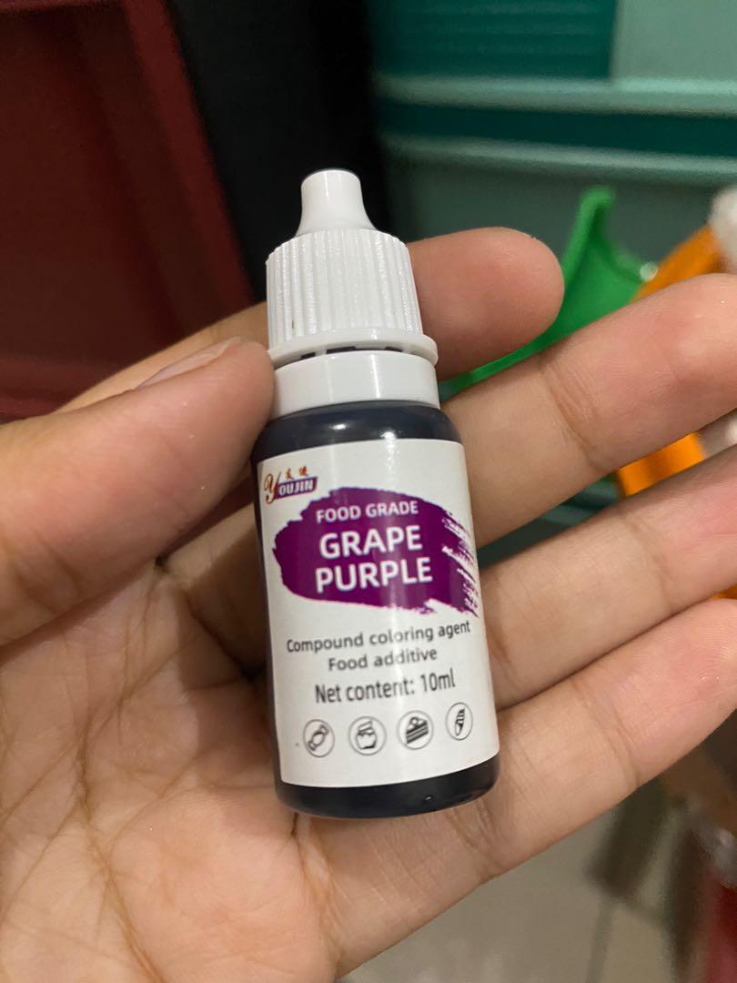 Purple Food Coloring, Food & Drinks, Homemade Bakes on Carousell