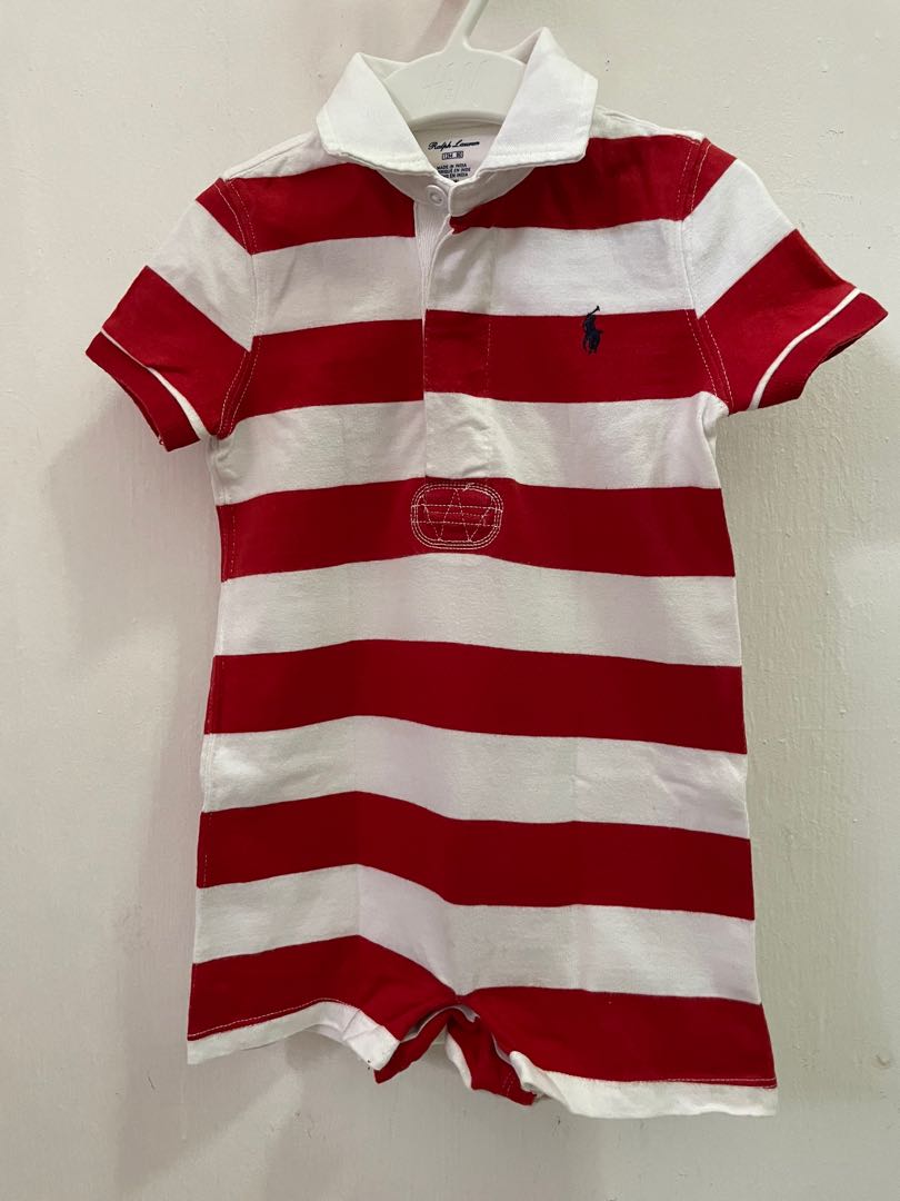 Ralph lauren baby deals boy shortall