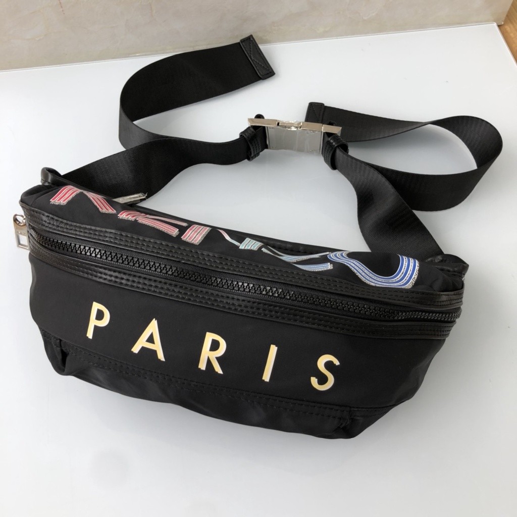 Ready JKT ORIGINAL Kenzo Paris Bumbag multicolor sling bag waist bag
