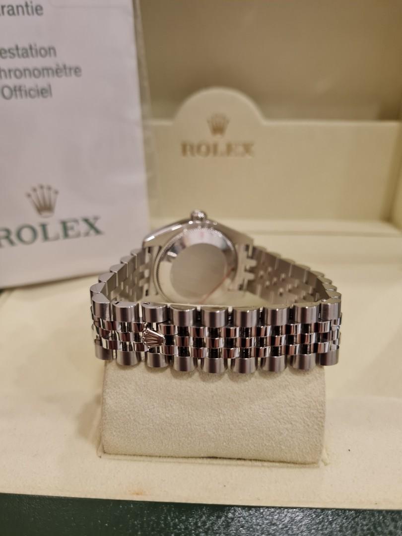 Rolex 178274g diamond with cert Women s Fashion Watches