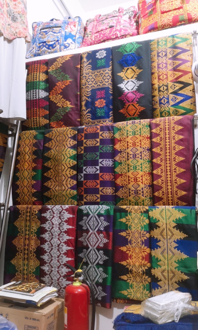 Royal Handwoven Inaul Malong Fabric Ethnic Tribal Pinoy Philippines ...