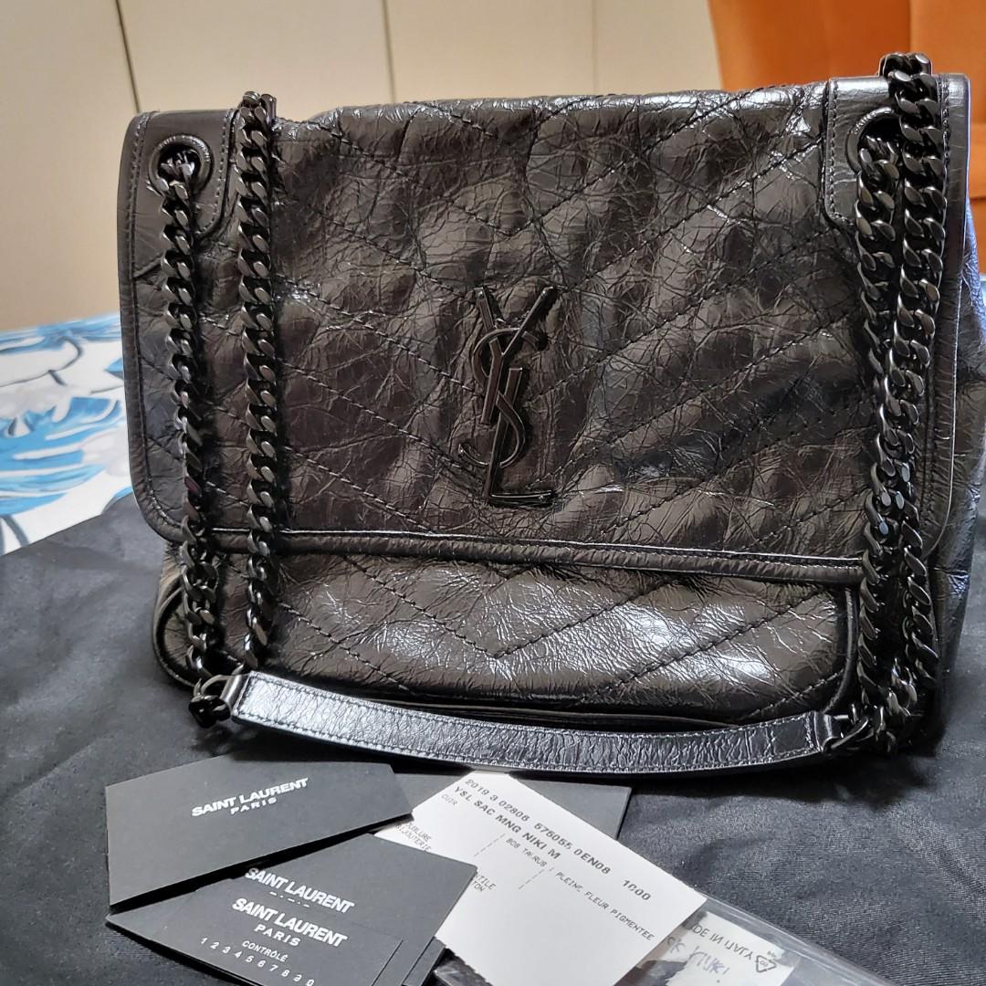 Saint Laurent YSL Niki Bag Baby, Luxury, Bags & Wallets on Carousell