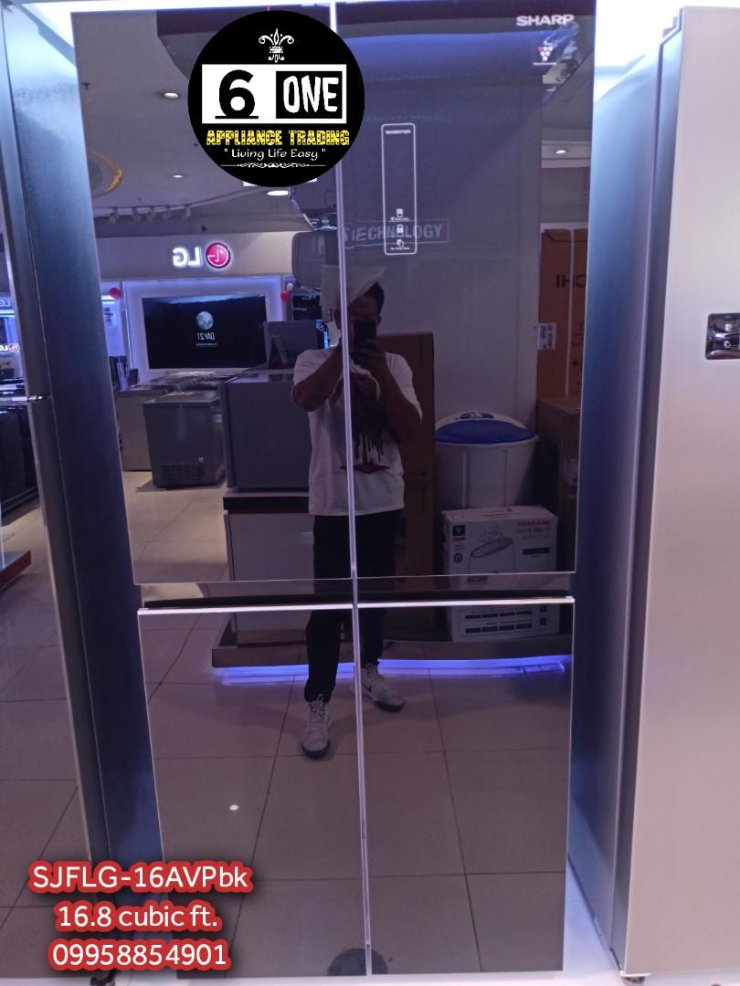 SALE‼️ SHARP INVERTER JTECH SIDE BY SIDE REF (Category: Refrigerators and Freezers) located in Rizal. Submitted by florenciocanoy62 (Listing ID 1170846716, Image 3). Description: 🎊🎊 SHARP MULTI DOOR REF 🎊🎊 ✅J-TECH INVERTER ✅GLASS FINISH ✅Plasma cluster ion technology ✅Multi and dyna cool technology PRODUCT CODE: CASH 👉SJFLG-16AVPbk. 16.7cuft 49,999 👉SJ-Bls20AVP-sl. 19.8cuft. 42,999 NOTE: CASH, GCASH, BANK TRANSFER ONLY WE DO CASH ON DELIVER