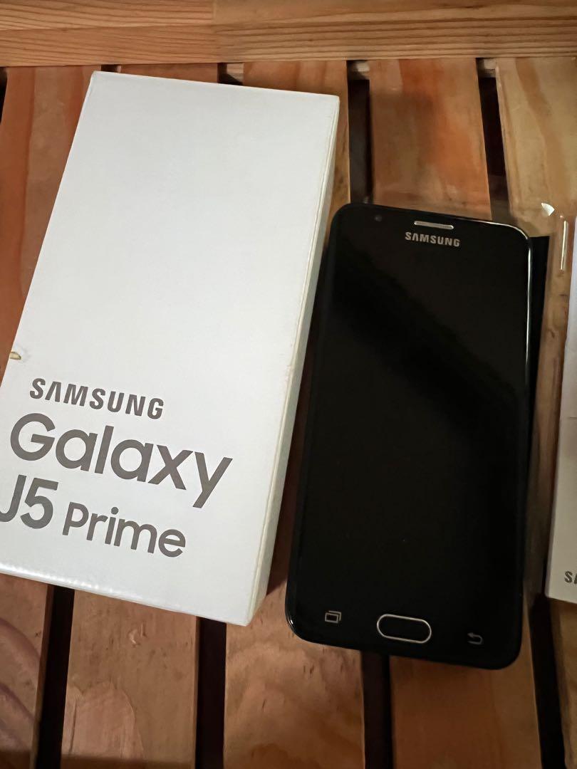 Samsung Galaxy J5 Prime (Category: Samsung) located in Caloocan City. Submitted by shnicky101 (Listing ID 1170721408, Image 2). Description: Used for 3 years. Only used as a company phone. No defects. Globe sim locked. With charger (working as well.) 4G LTE 1.4 GHz Quad Core Processor 126.7 mm HD PLS TFT LCD 13MP + 5MP 16 GB Memory.