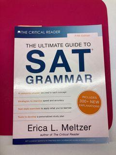 SAT Grammar Erica Meltzer
