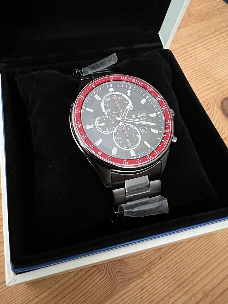 Seiko Tachymeter Quartz Watch