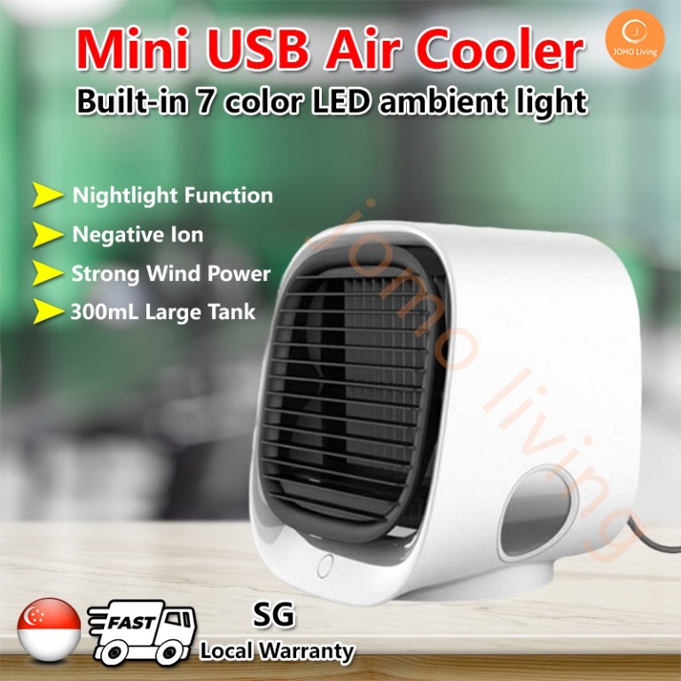 FREE DELIVERY Mini Air Cooler Air Con USB Cooler Portable Aircon