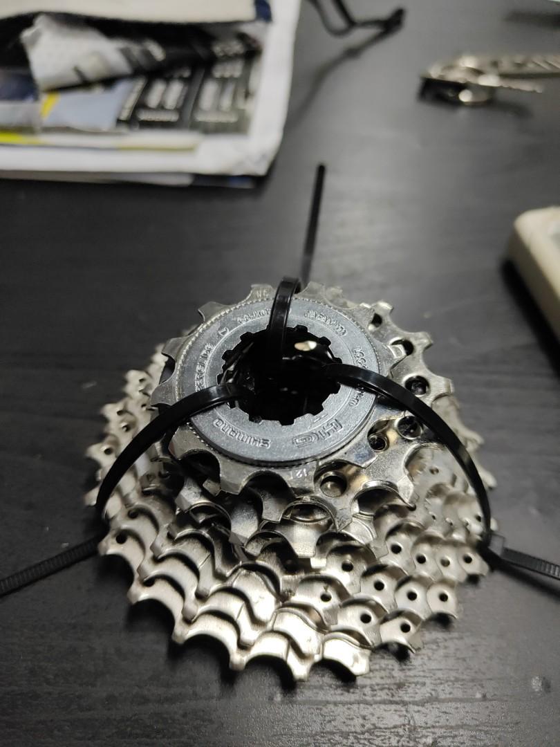 Shimano Deore 9 speed cassette 12T 25T CS HG50 9 Sports Equipment Bicycles Parts Parts Accessories on Carousell