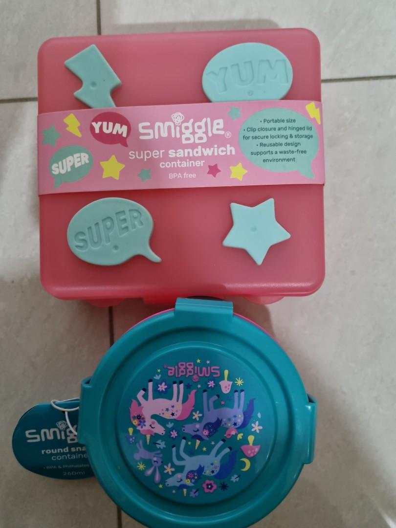 Smiggle snack container, Babies & Kids, Nursing & Feeding, Weaning & Toddler Feeding on Carousell