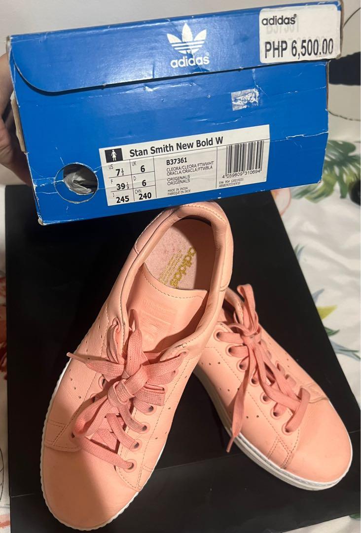 Stan Smith New Bold 7.5 US (Category: Sneakers) located in Quezon City. Submitted by cleanspaceph (Listing ID 1170722890, Image 3). Description: 💯Authentic Bought for Php6,500 Used twice only RFS: Decluttering .