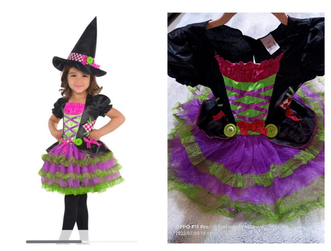 Stitch Witch Costume for Halloween, Babies & Kids, Babies & Kids