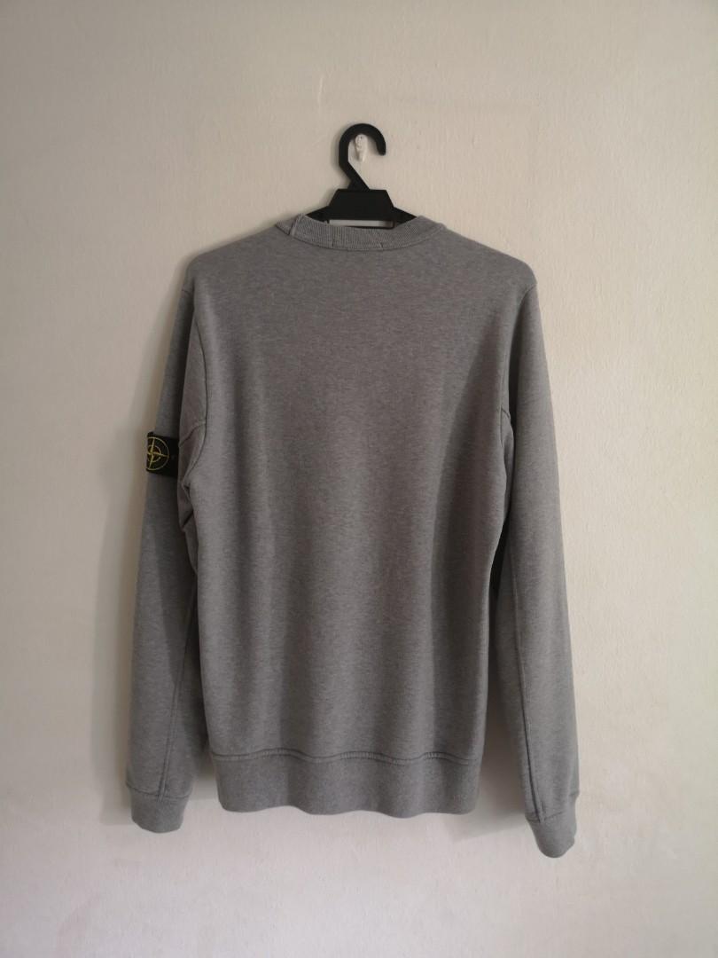 Stone island garment dyed crew deals sweat