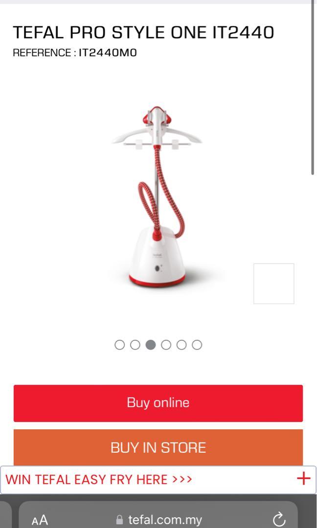 Tefal Stand Steam Iron, TV & Home Appliances, Irons & Steamers on Carousell