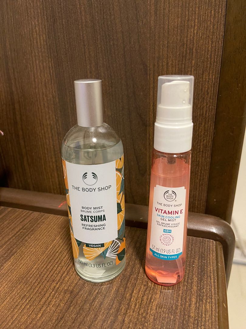 The Body Shop Satsuma Body Mist + Vitamin E Gel, Beauty & Personal Care