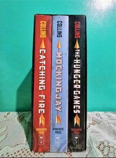 The Hunger Games Series - The Hunger Games, Mocking Jay, Catching Fire - PRELOVED BOOKS, PRE-LOVED BOOKS, SECOND-HAND BOOKS