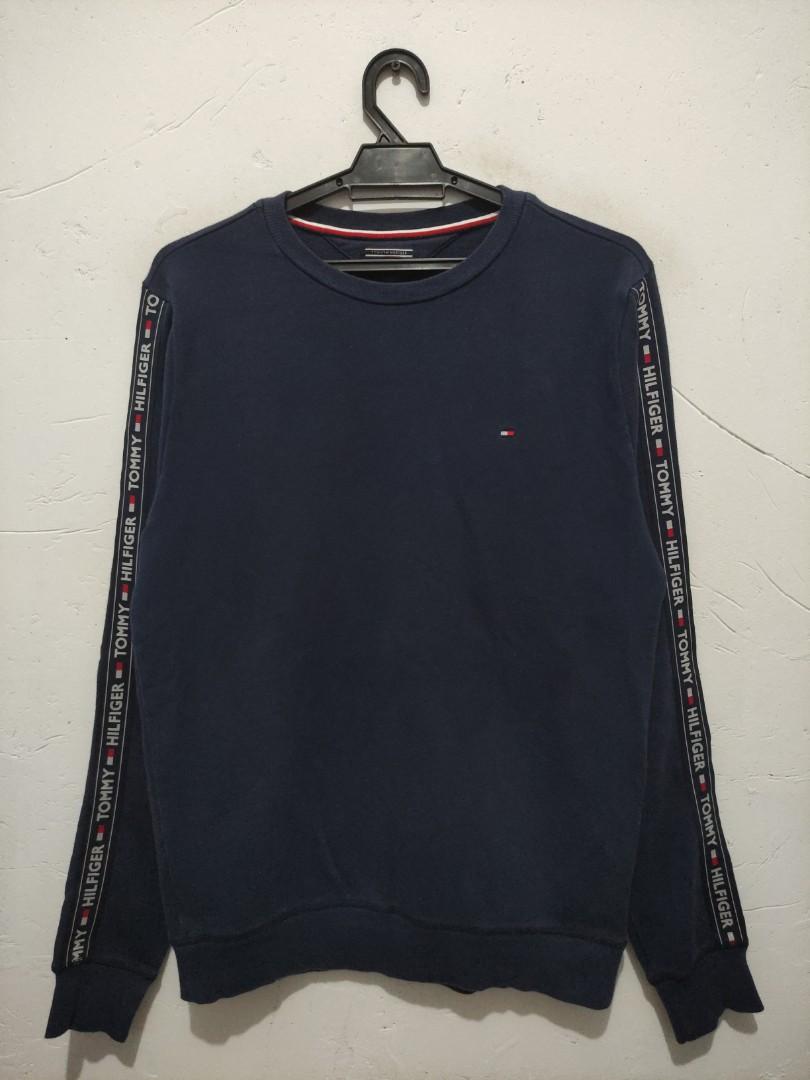 Tommy hilfiger side tape sweatshirt new arrivals