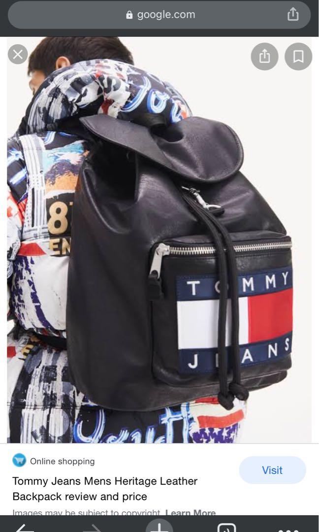 Heritage backpack tommy hilfiger discount