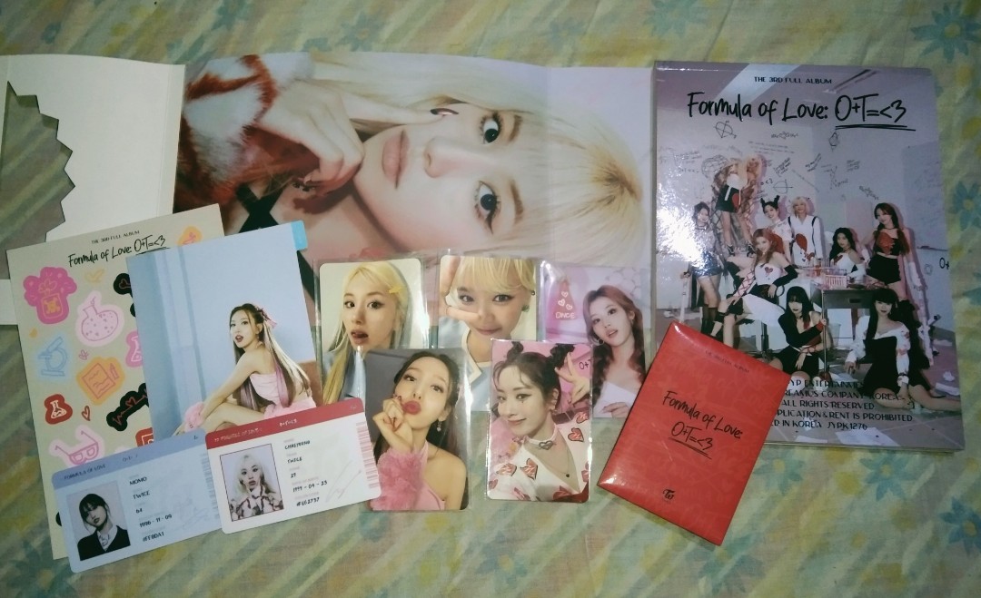Twice Formula Of Love Break It Version Complete Inclusions Hobbies Toys Music Media Cds Dvds On Carousell