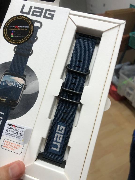 UAG Nato Strap for Apple Watch Series 7 SE 6 5 4 3 2