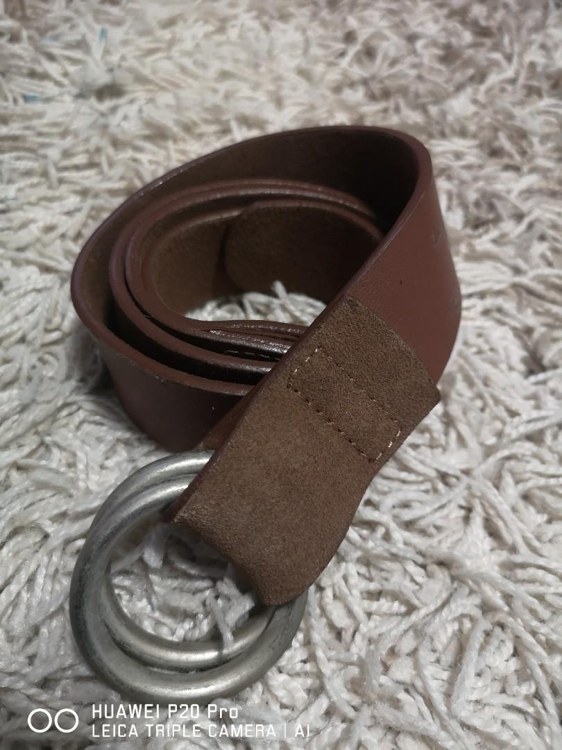 Uniqlo holeless belt Men s Fashion Watches Accessories Belts