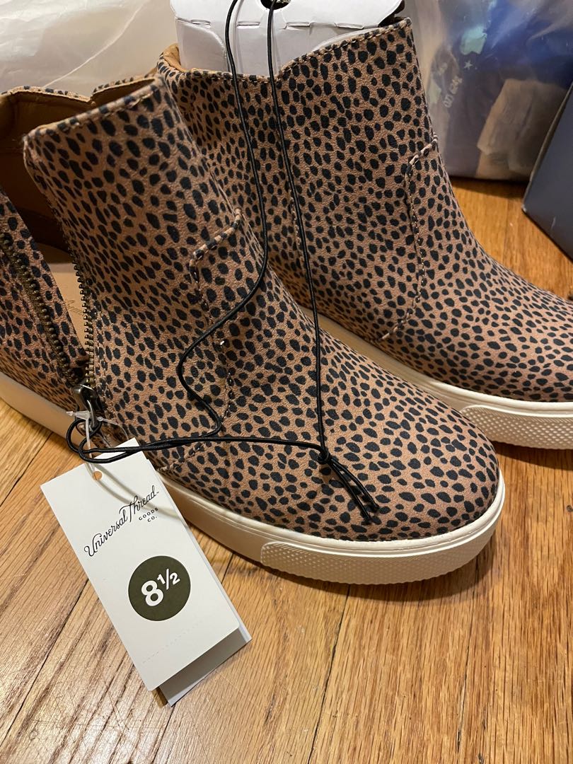 universal thread leopard sneakers