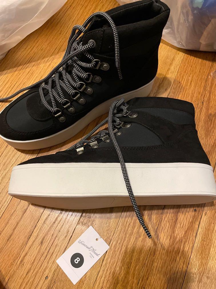 Universal thread high top outlet sneakers