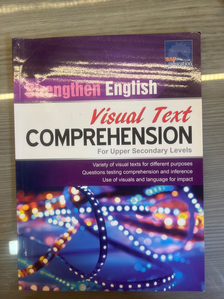 Upper Secondary Visual Text Comprehension, Hobbies & Toys, Books ...