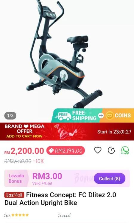 fitness concept exercise bike