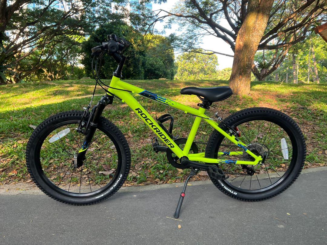 Bicicleta best sale rockrider amarilla