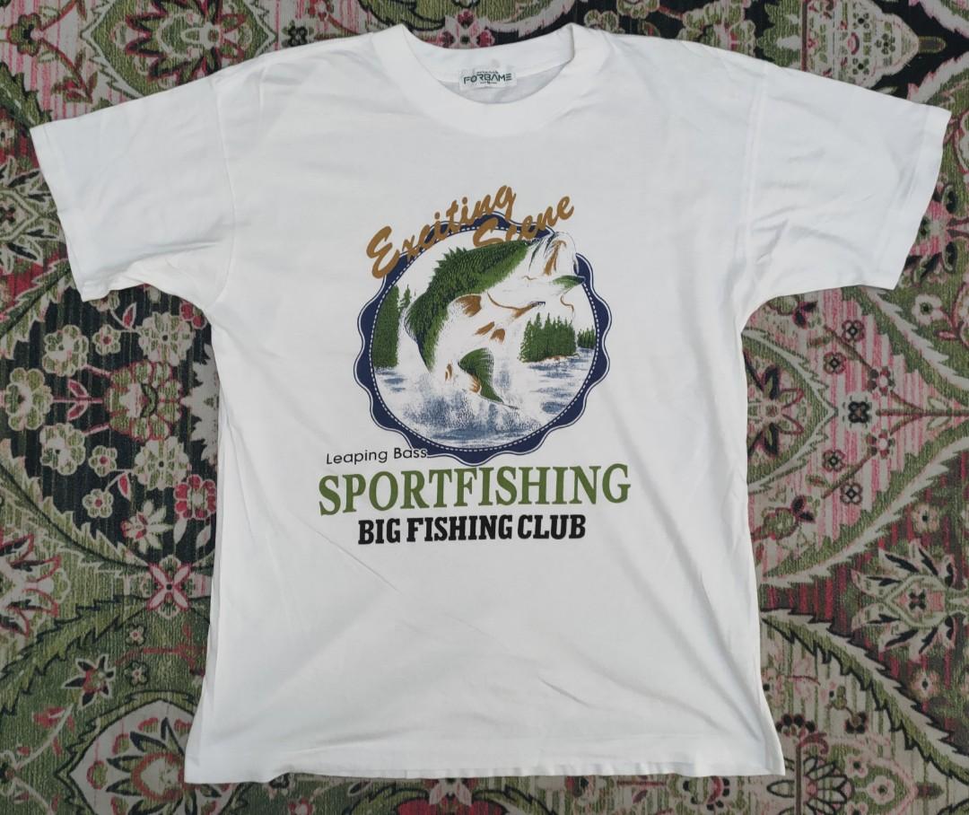 vintage fishing t, Men's Fashion, Tops & Sets, Tshirts & Polo Shirts on  Carousell