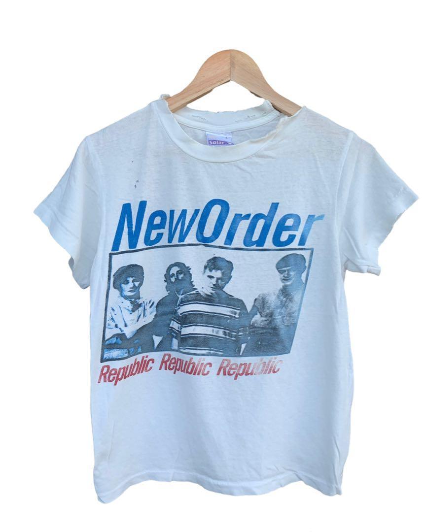New order t shirt vintage hotsell