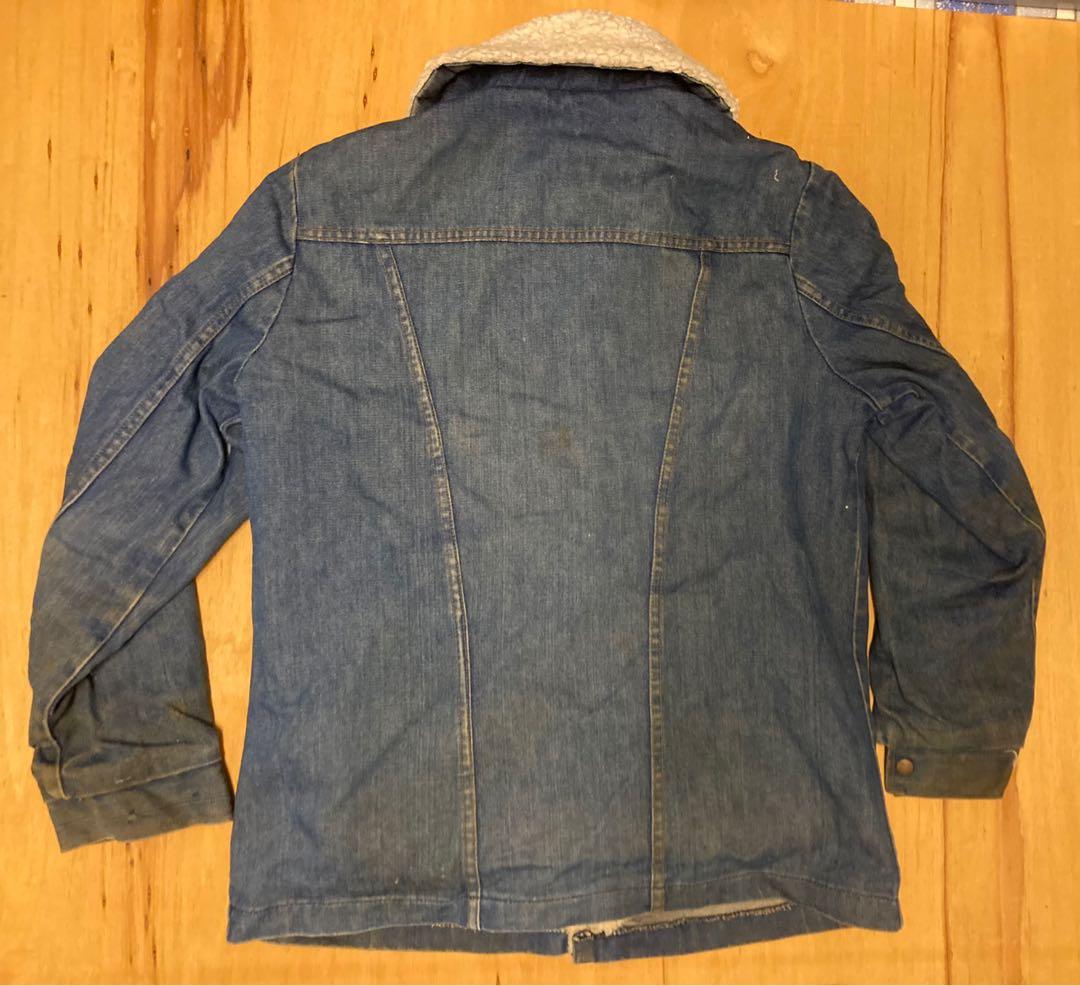 vintage wrangler sherpa jacket, Men's 