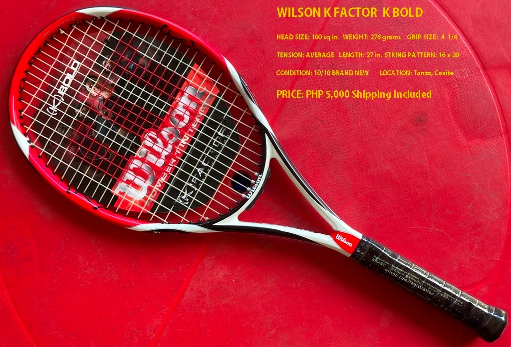 Wilson k factor sales